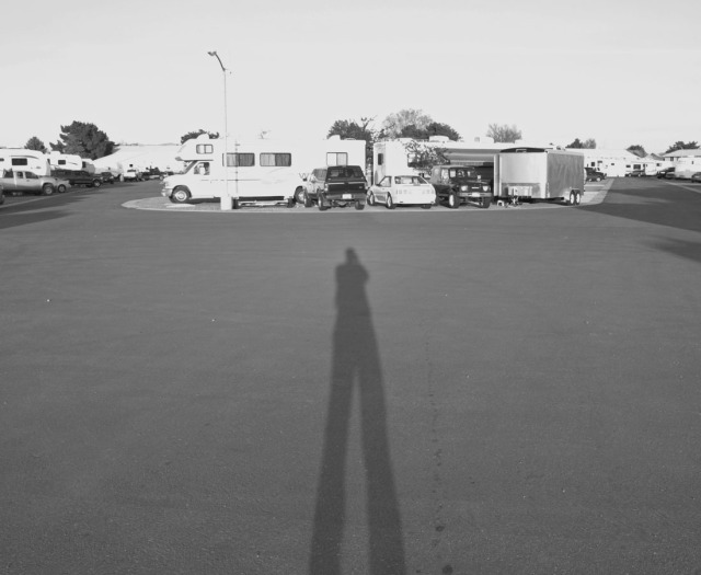  camping lanes and photographer bw